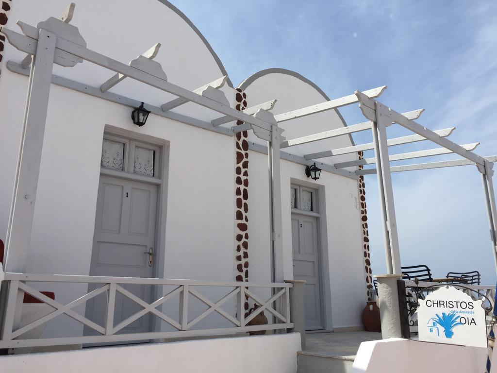 Christos Apartments Oia Oía Exterior foto